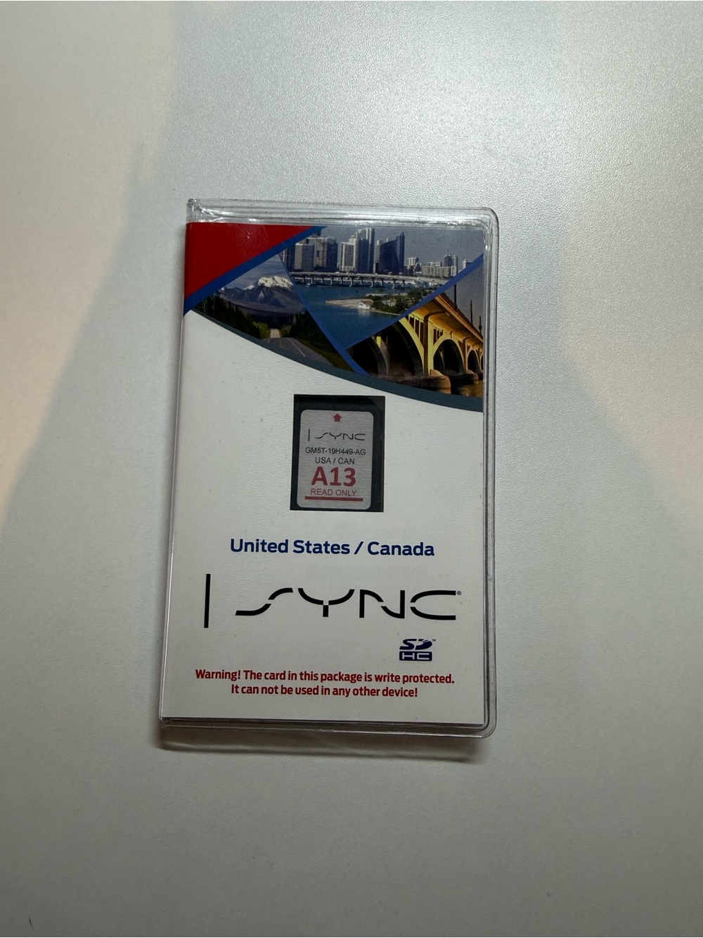 A13 navigation card